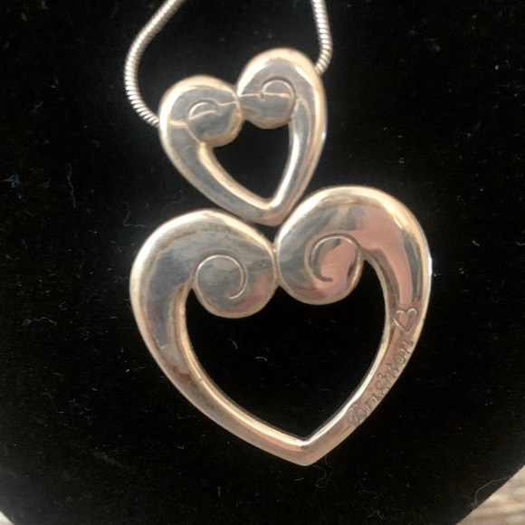 Brighton Balboa Heart Necklace. - Picture 3 of 5